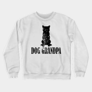 Shiba Inu Dog Grandpa Crewneck Sweatshirt